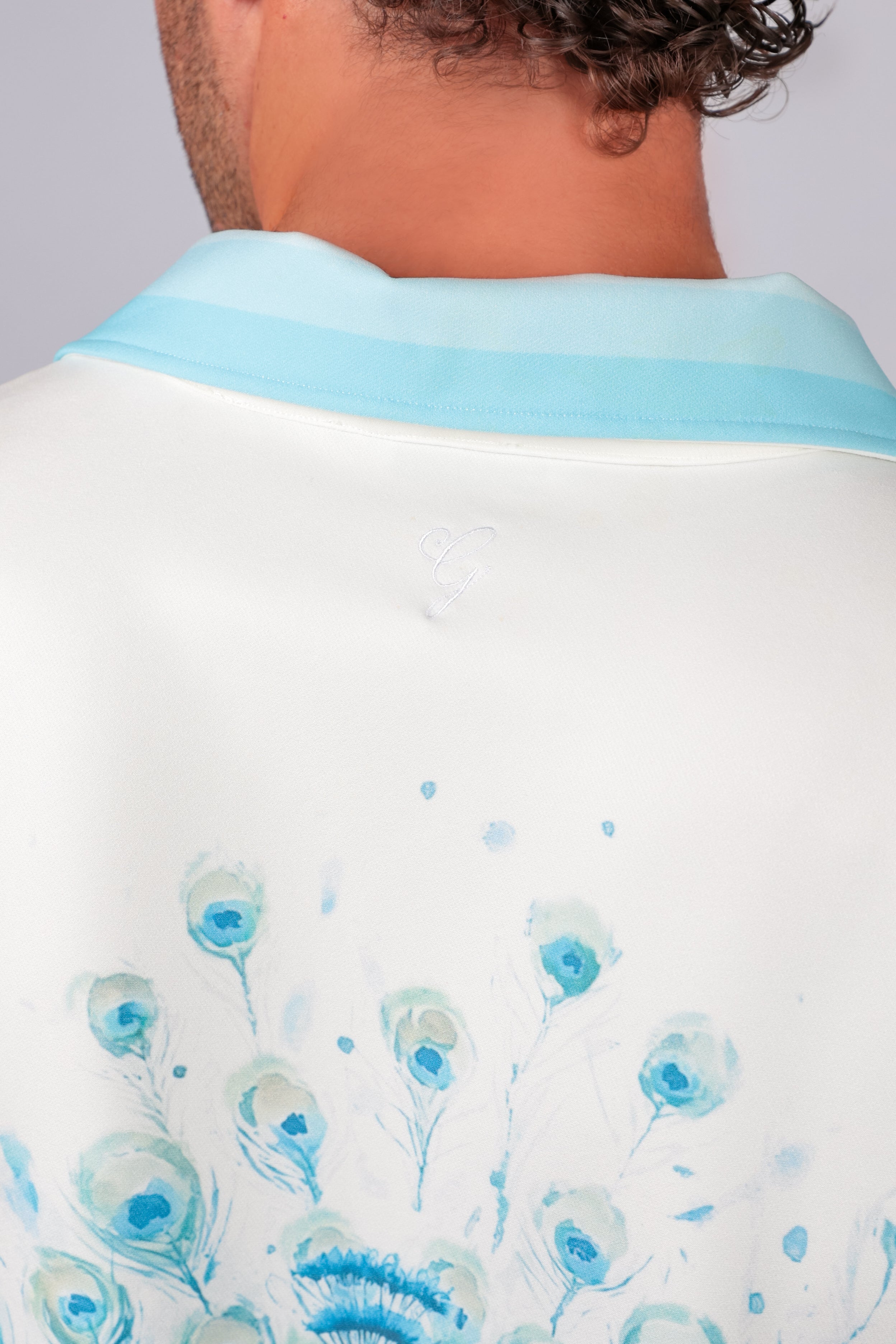 Going out shirts for men Australia — Grandèur blue mens socialwear