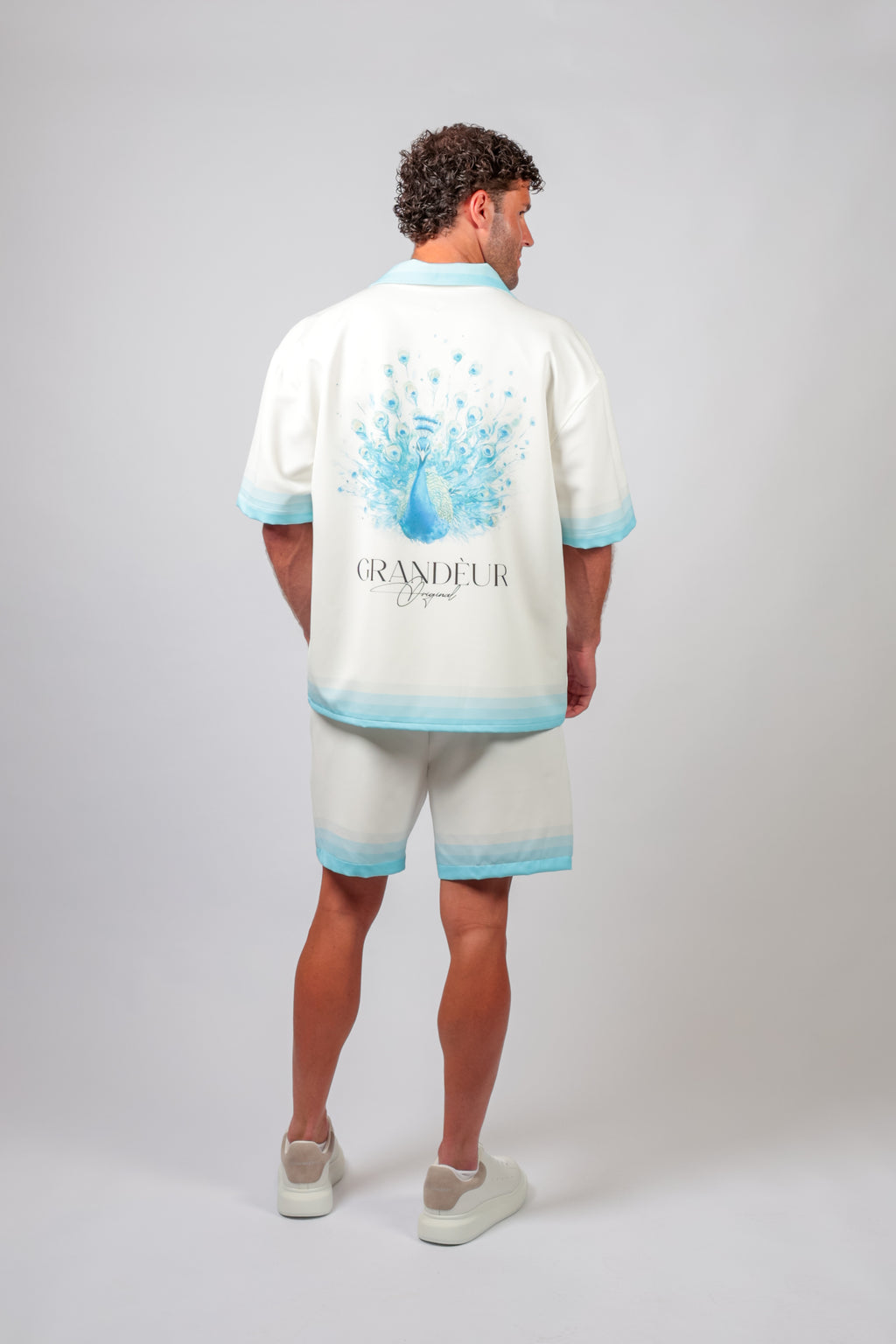 Premium mens going out shirt Australia — Grandèur blue eventwear Sydney