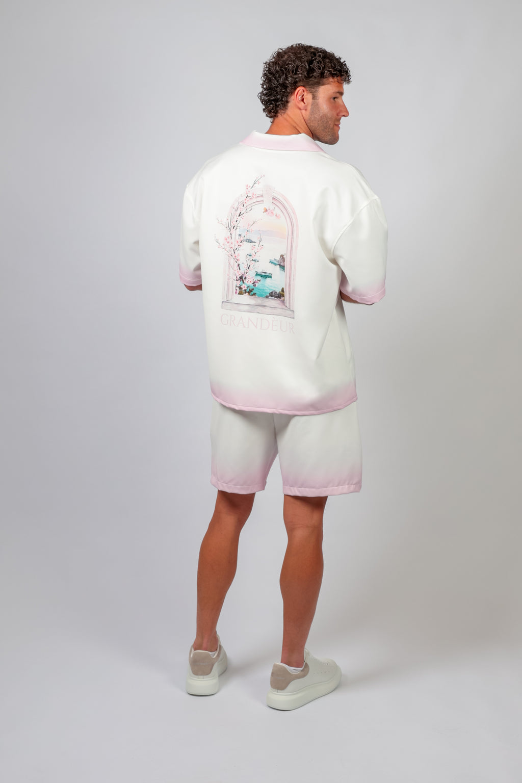 Premium mens going out shirt Australia — Grandèur pink eventwear Sydney