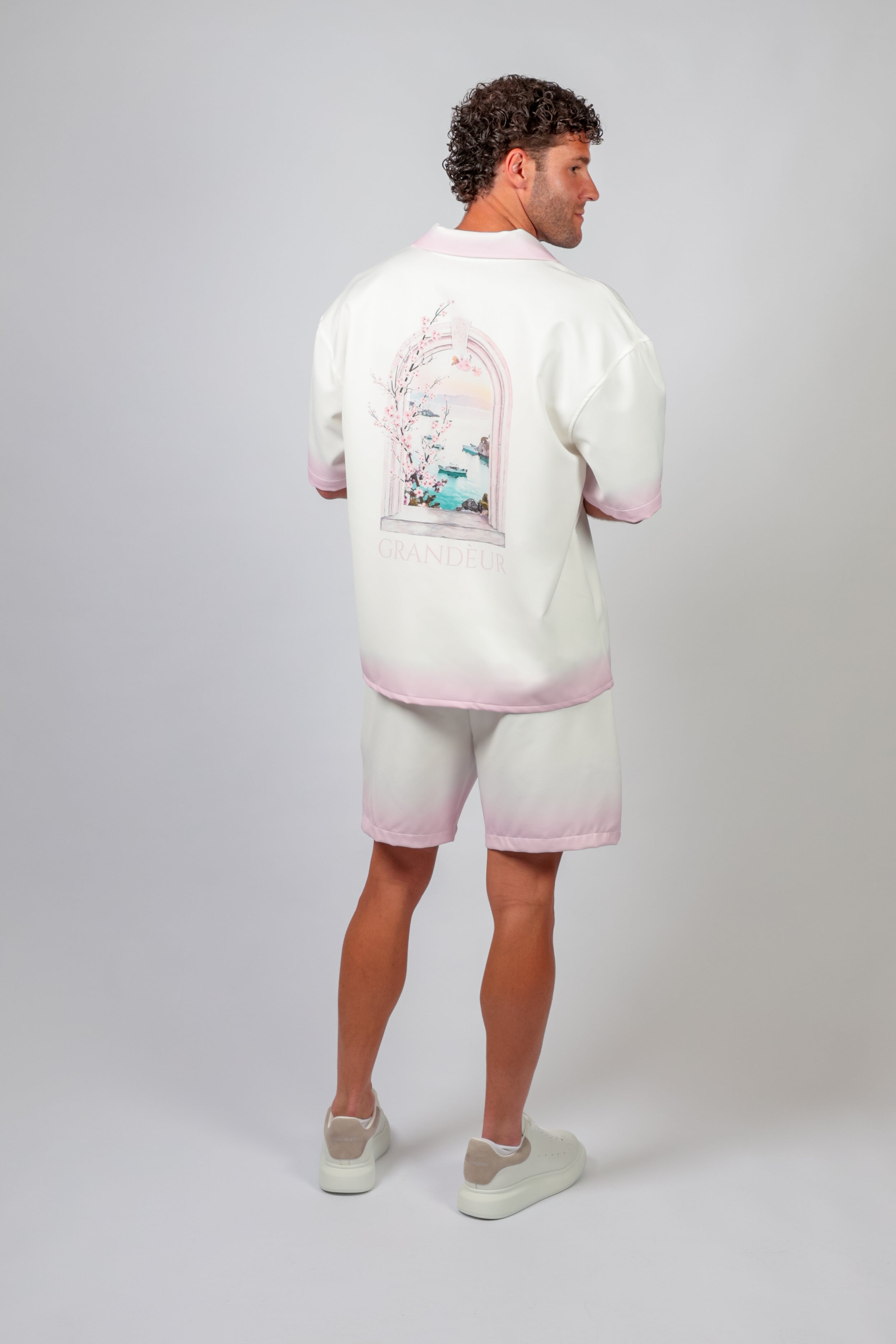 Premium mens going out shirt Australia — Grandèur pink eventwear Sydney